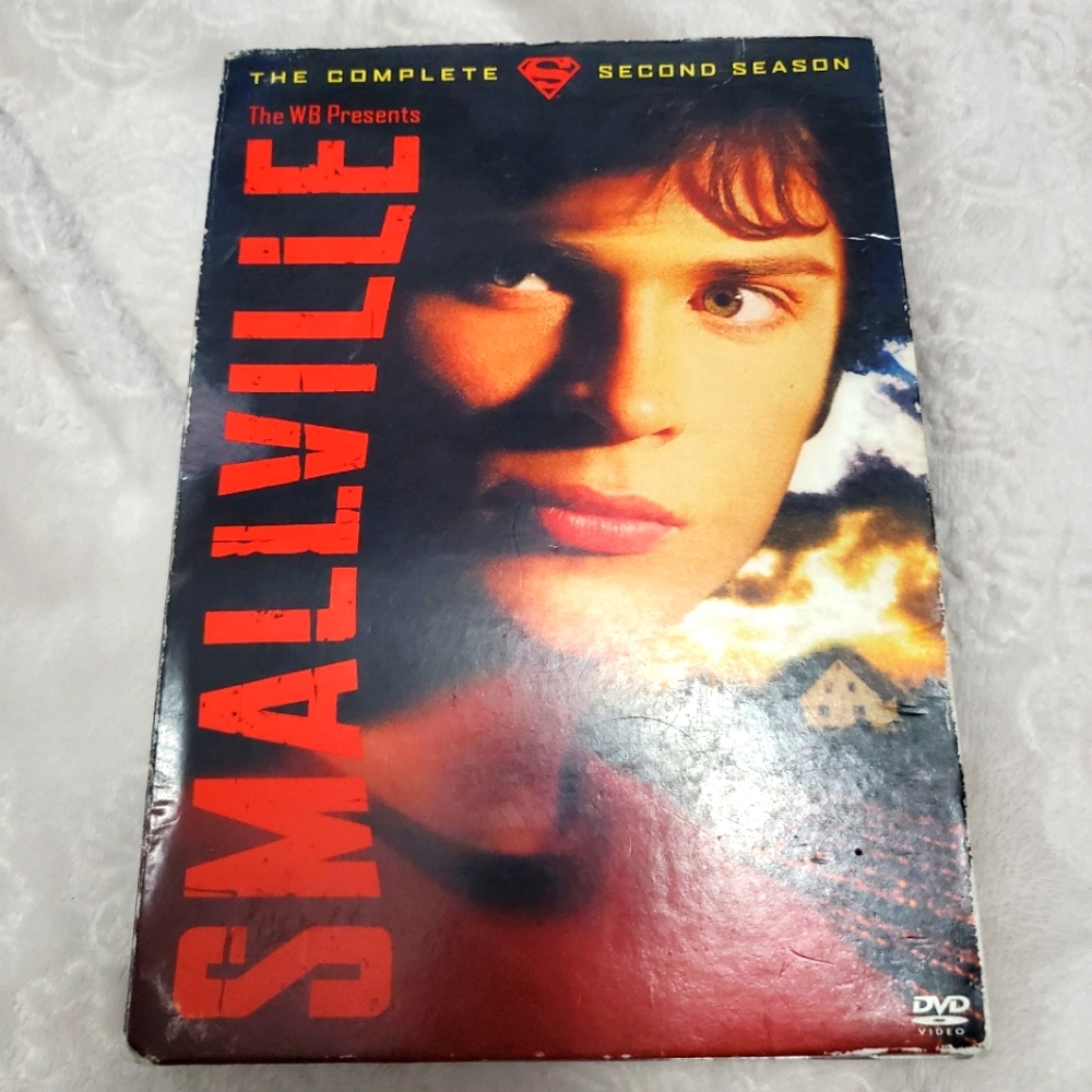 Smallville - Season 2 (DVD, 2004, 6-Disc Set) EUC